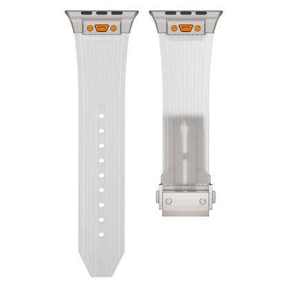 Clear Flexible Apple Watch Strap
