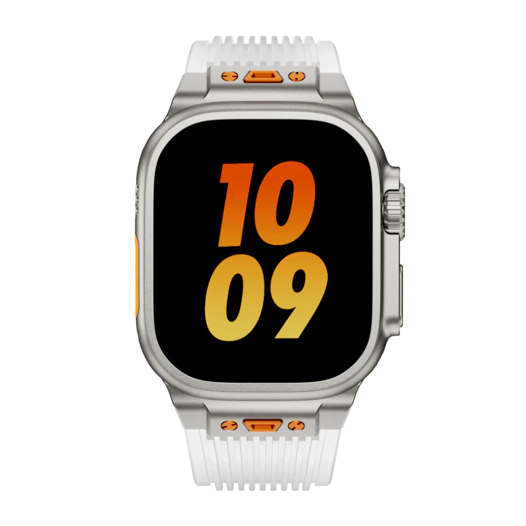 Clear Flexible Apple Watch Strap