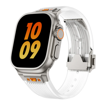 Clear Flexible Apple Watch Strap