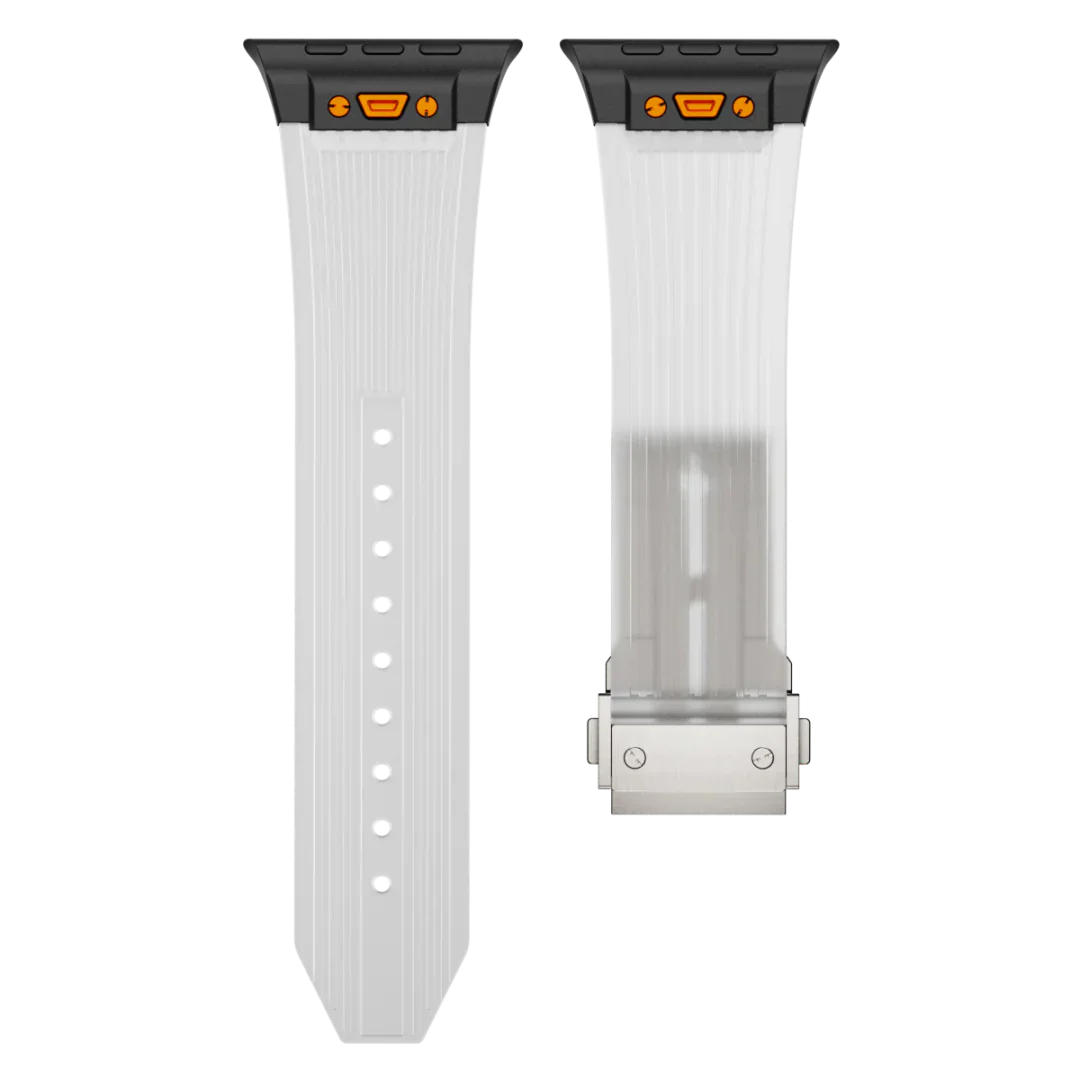 Clear Flexible Apple Watch Strap