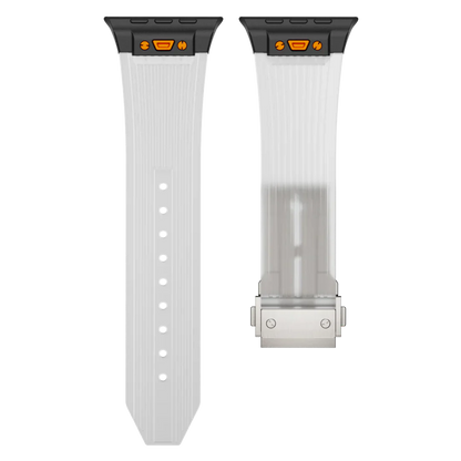 Clear Flexible Apple Watch Strap