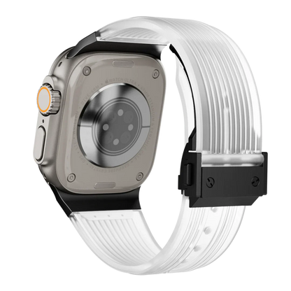 Clear Flexible Apple Watch Strap