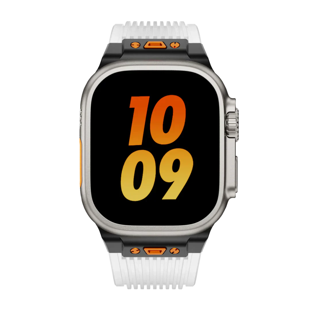 Clear Flexible Apple Watch Strap