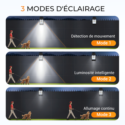 Bright Solar Powered Clamp Light