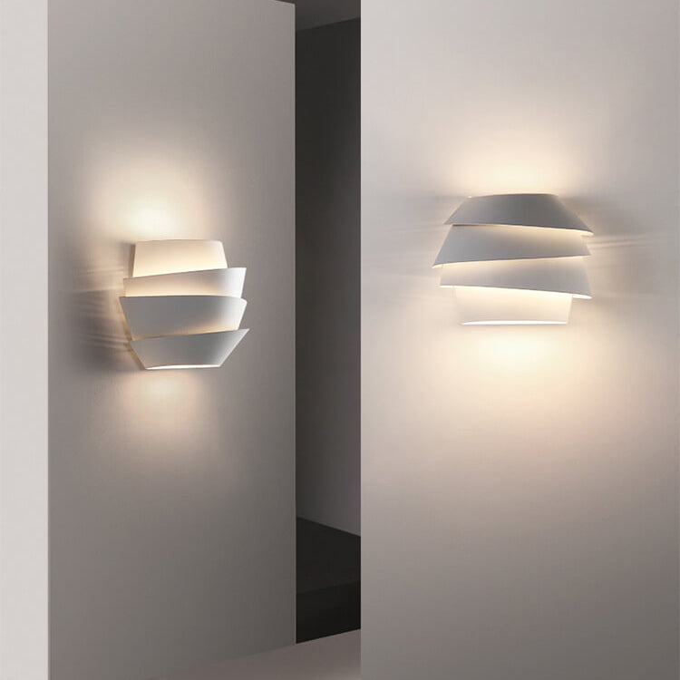Contemporary Iron Double Head Wall Lamp