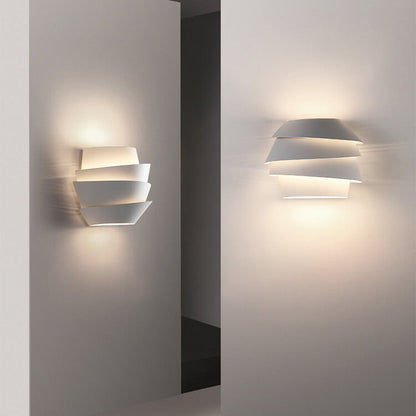 Contemporary Iron Double Head Wall Lamp