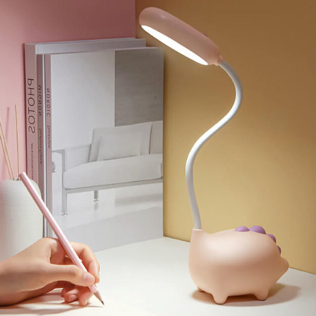 Bright Kid's Desk Lamp with Dino Theme