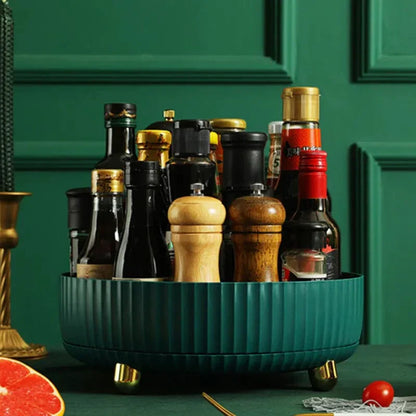 Rotating Office Desk Organizer Tray
