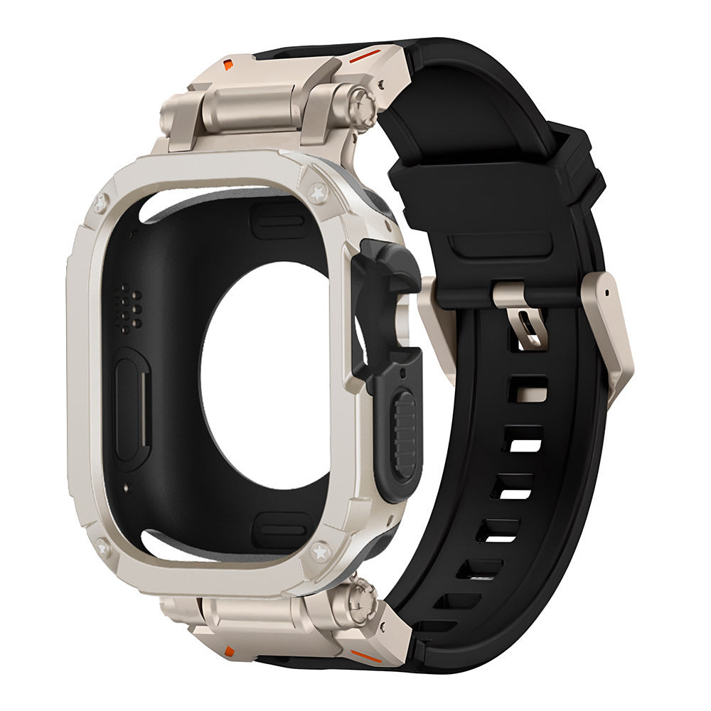 Durable Sport Rubber Dual Layer Apple Watch Case