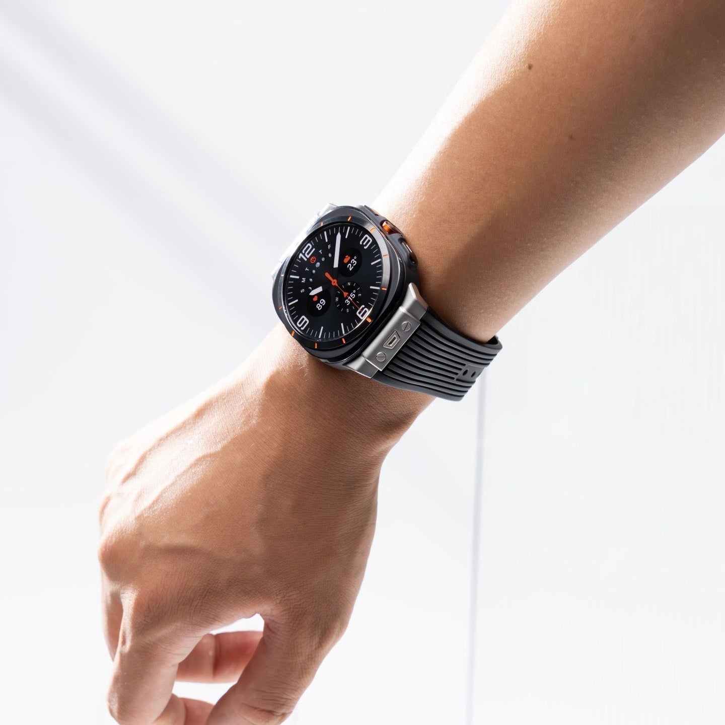 Slim Fit Silicone Strap For Samsung Watch Ultra