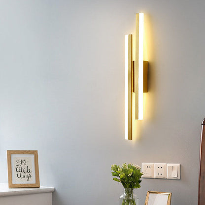 Slim LED Dimmer Wall Lamp