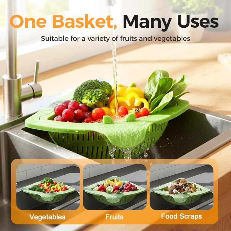 Easy Clean Kitchen Sink Strainer Basket