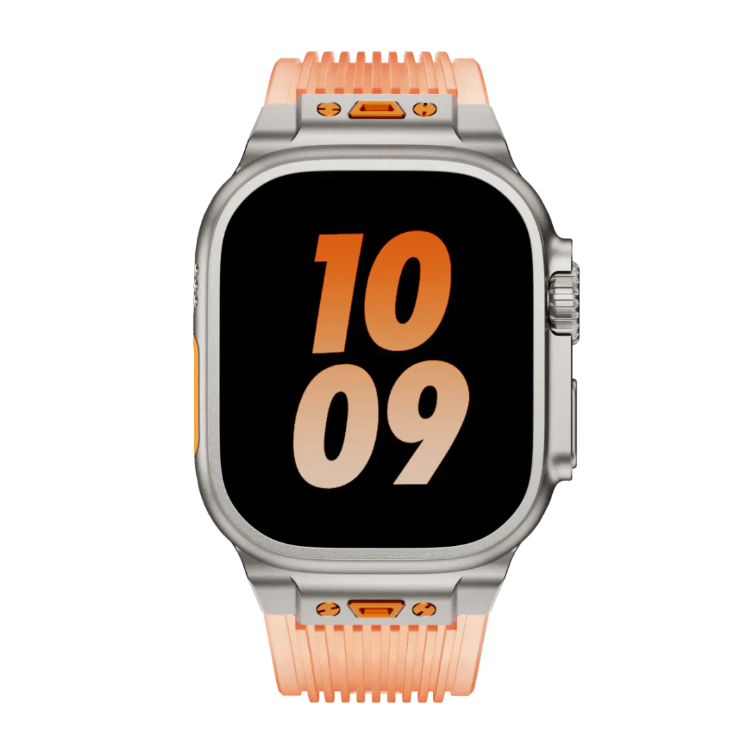 Clear Flexible Apple Watch Strap