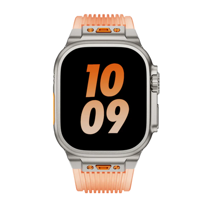 Clear Flexible Apple Watch Strap