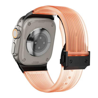 Clear Flexible Apple Watch Strap