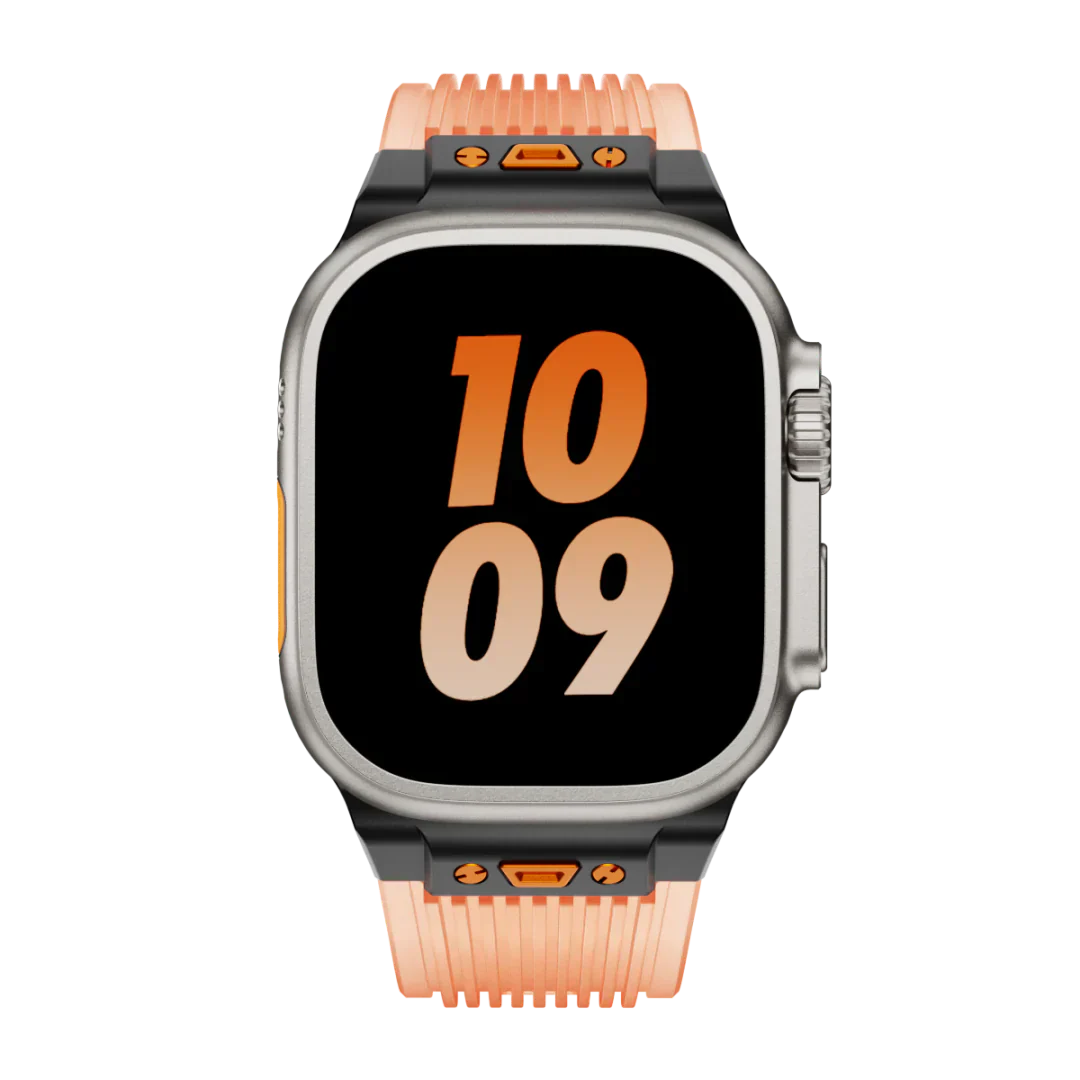 Clear Flexible Apple Watch Strap