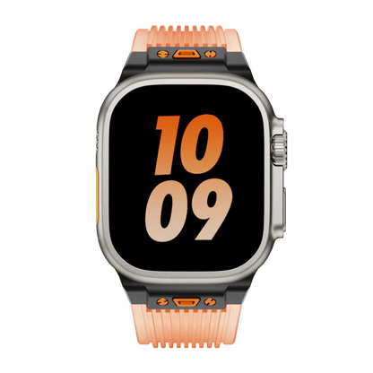 Clear Flexible Apple Watch Strap