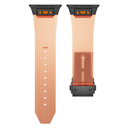 Clear Flexible Apple Watch Strap