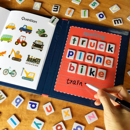 Fun Interactive Magnetic Learning Book for Kids
