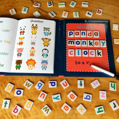 Fun Interactive Magnetic Learning Book for Kids