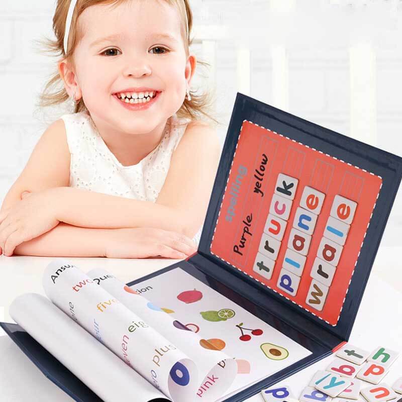 Fun Interactive Magnetic Learning Book for Kids