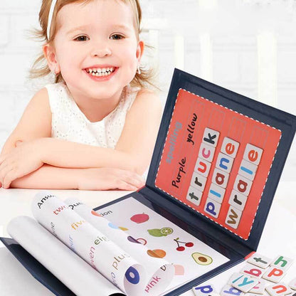 Fun Interactive Magnetic Learning Book for Kids