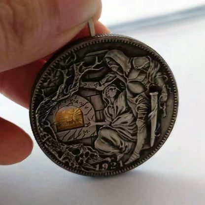 Vintage Unique Mechanical Pocket Watch