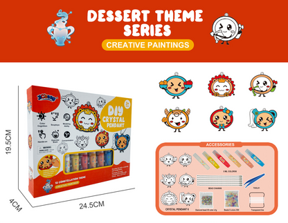 Fun Crystal Pendant Making Kit for Kids