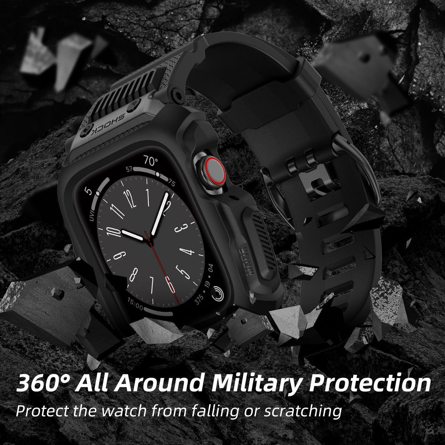 Tactical Screen Protector Case for Apple Watch
