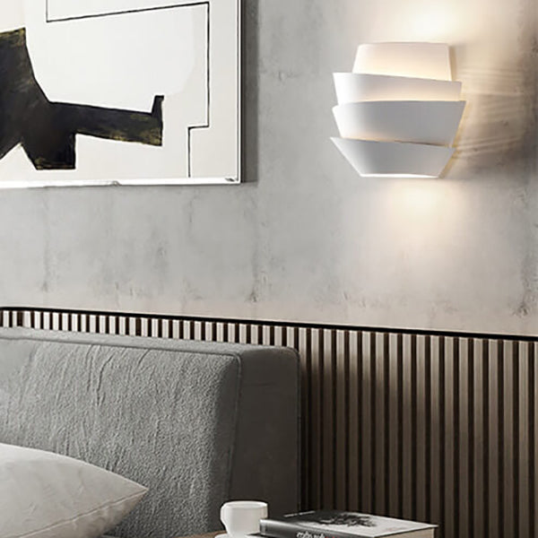 Contemporary Iron Double Head Wall Lamp