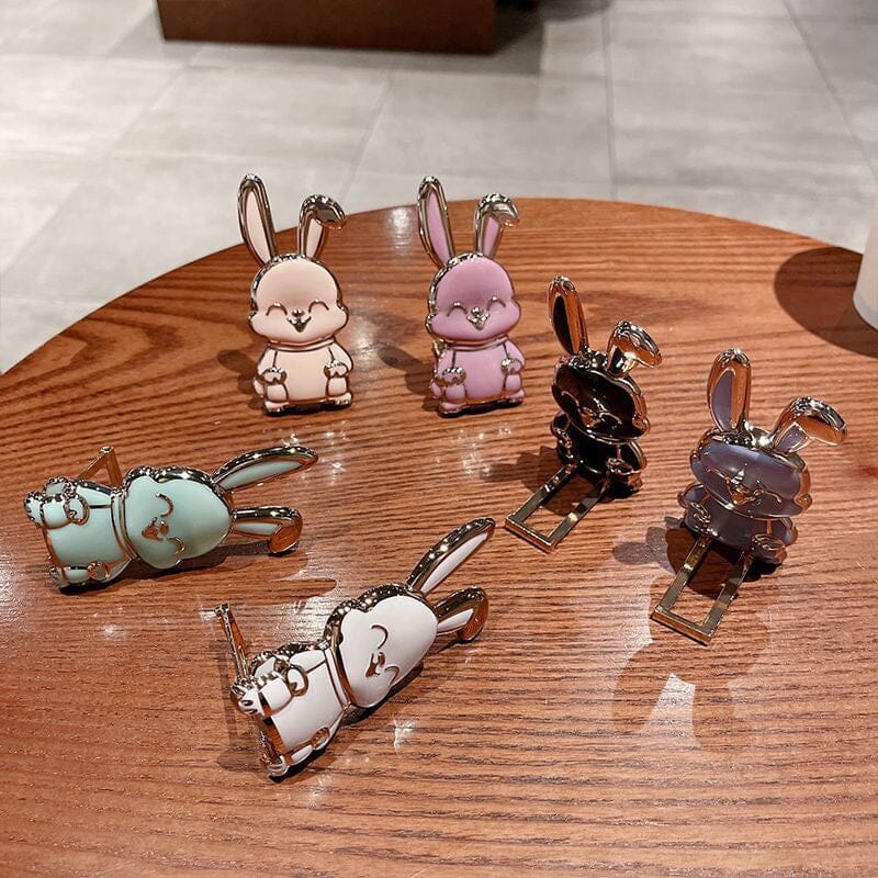 Compact Adorable Rabbit Phone Holder