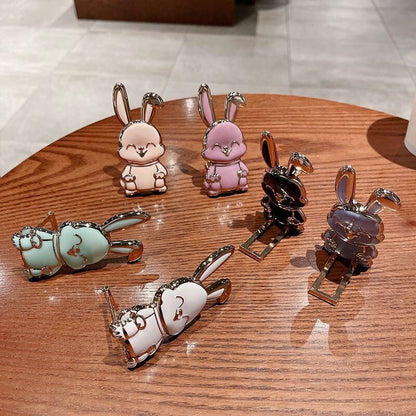 Compact Adorable Rabbit Phone Holder