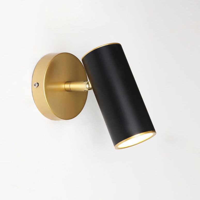 Simple Metal Wall Light – Contemporary 1-Light Reading Lamp