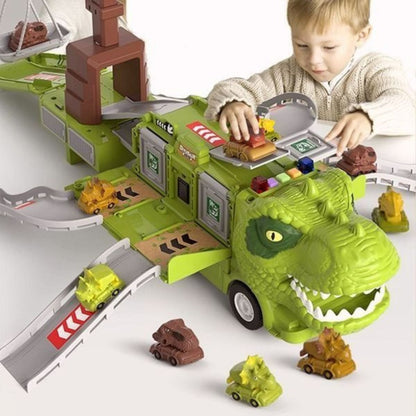 Fun Dinosaur Model Vehicle Set