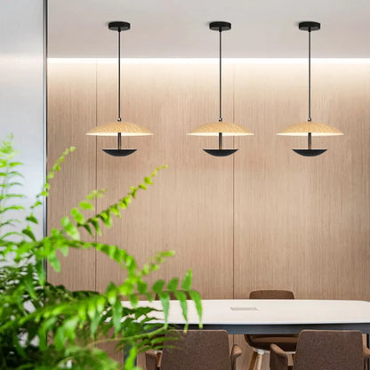 Modern Hanging Light Double Layer Metal Shade - Luxicro