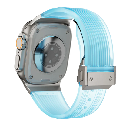 Clear Flexible Apple Watch Strap
