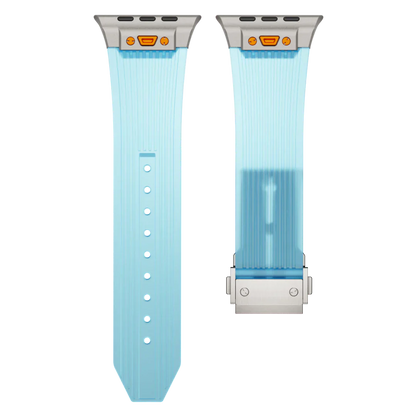 Clear Flexible Apple Watch Strap