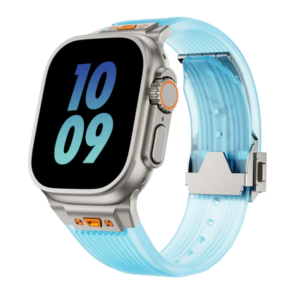 Clear Flexible Apple Watch Strap