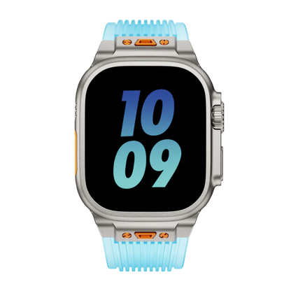 Clear Flexible Apple Watch Strap