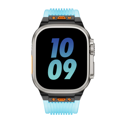 Clear Flexible Apple Watch Strap