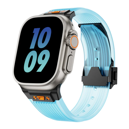 Clear Flexible Apple Watch Strap