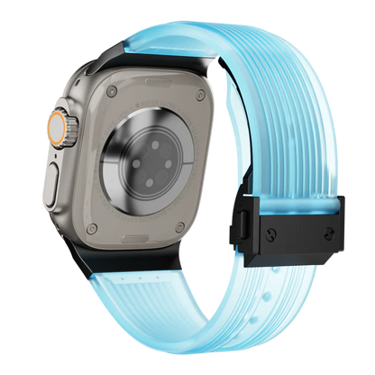 Clear Flexible Apple Watch Strap