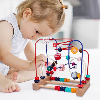 Educational Wooden Bead Maze Toy