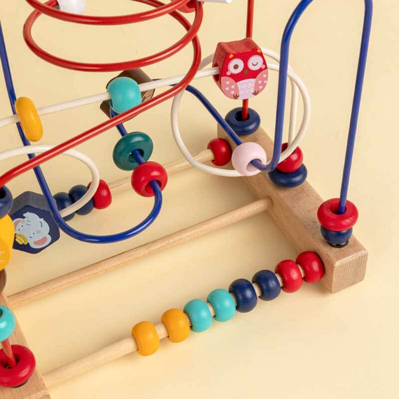 Educational Wooden Bead Maze Toy