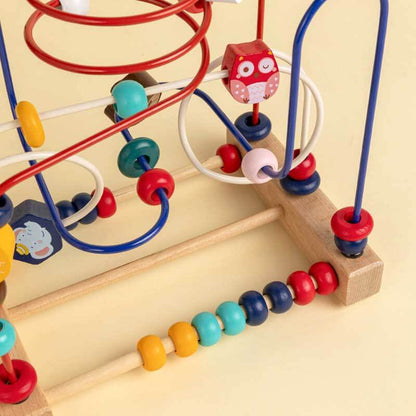 Educational Wooden Bead Maze Toy
