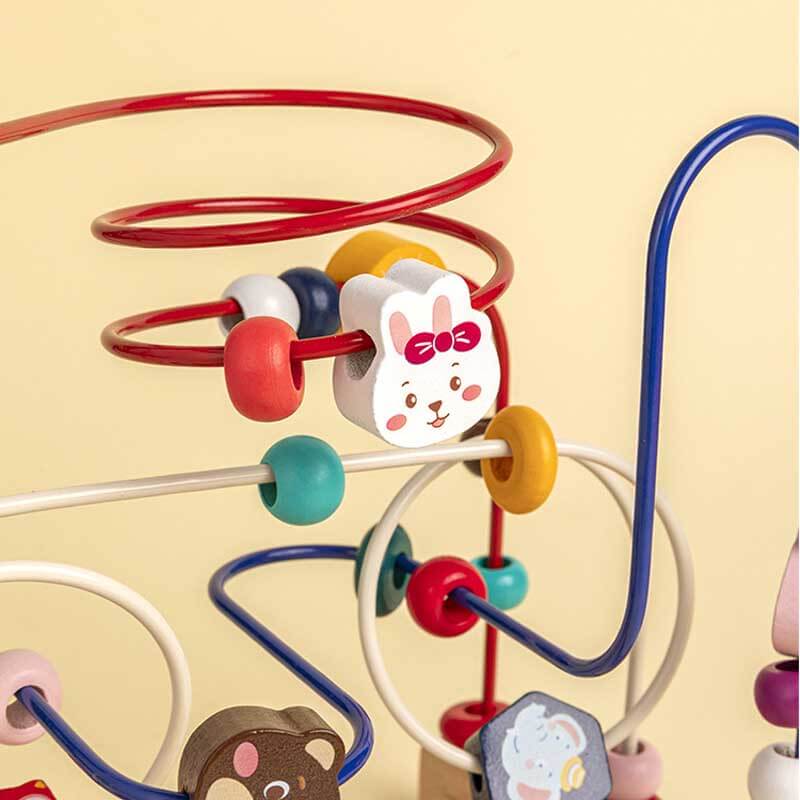 Educational Wooden Bead Maze Toy