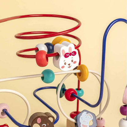 Educational Wooden Bead Maze Toy
