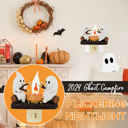 Cozy Ambient Electric Fireplace Lamp