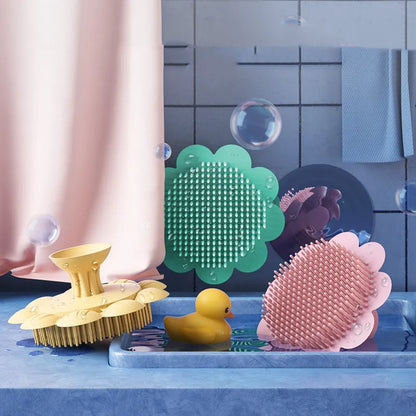 Gentle Infant Rubber Bath Scrubber