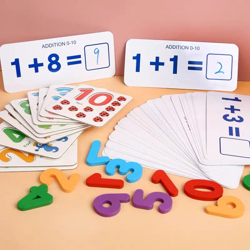 Educational Number Counting Blocks Toy